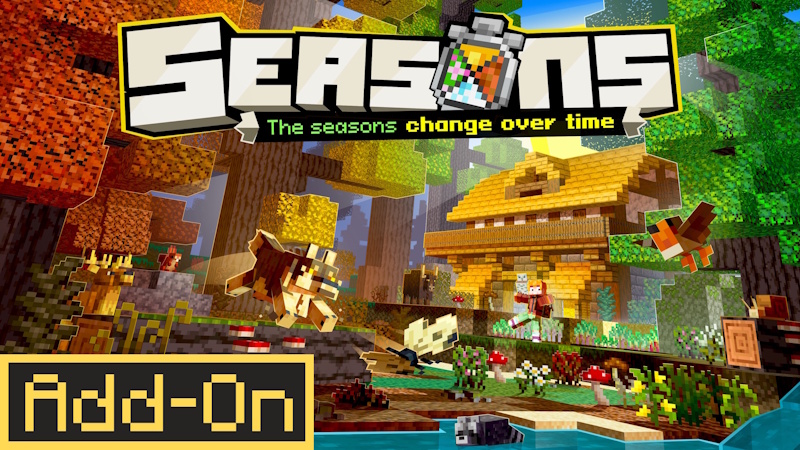 SEASONS Add-On: Biomes, Animals & More!
